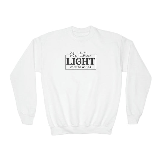 Be the Light, Unisex Crew Neck for kids - Sukmit Creation - Be the Light, Unisex Crew Neck for kids - #tag1#