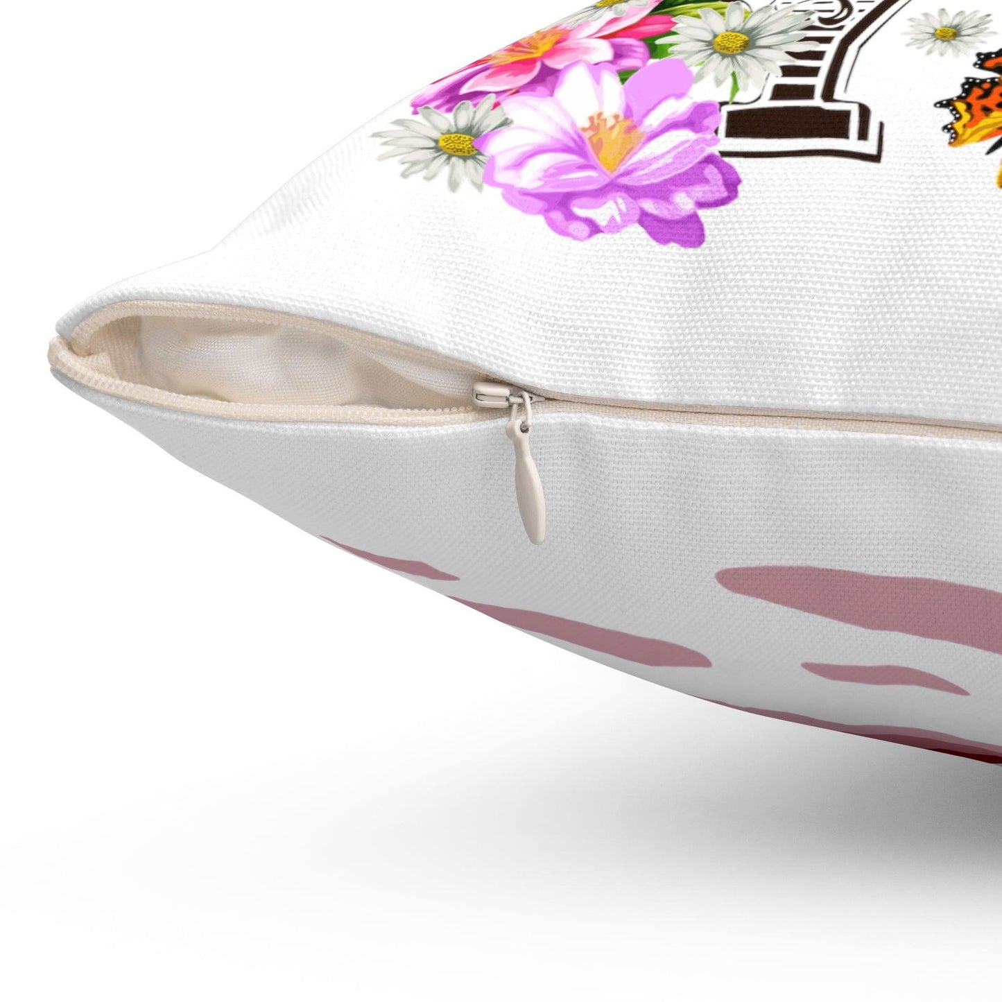 Feel You Spun Polyester Square Pillow - Sukmit Creation - Feel You Spun Polyester Square Pillow - #tag1#