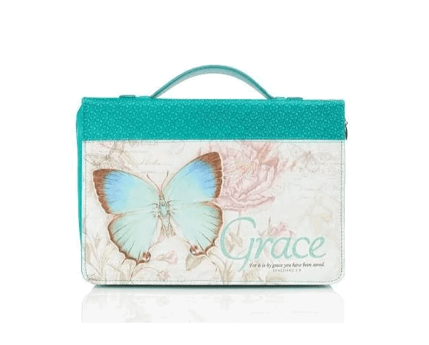 Grace Butter in Teal Bible Cover - Sukmit Creation - Grace Butter in Teal Bible Cover - #tag1#