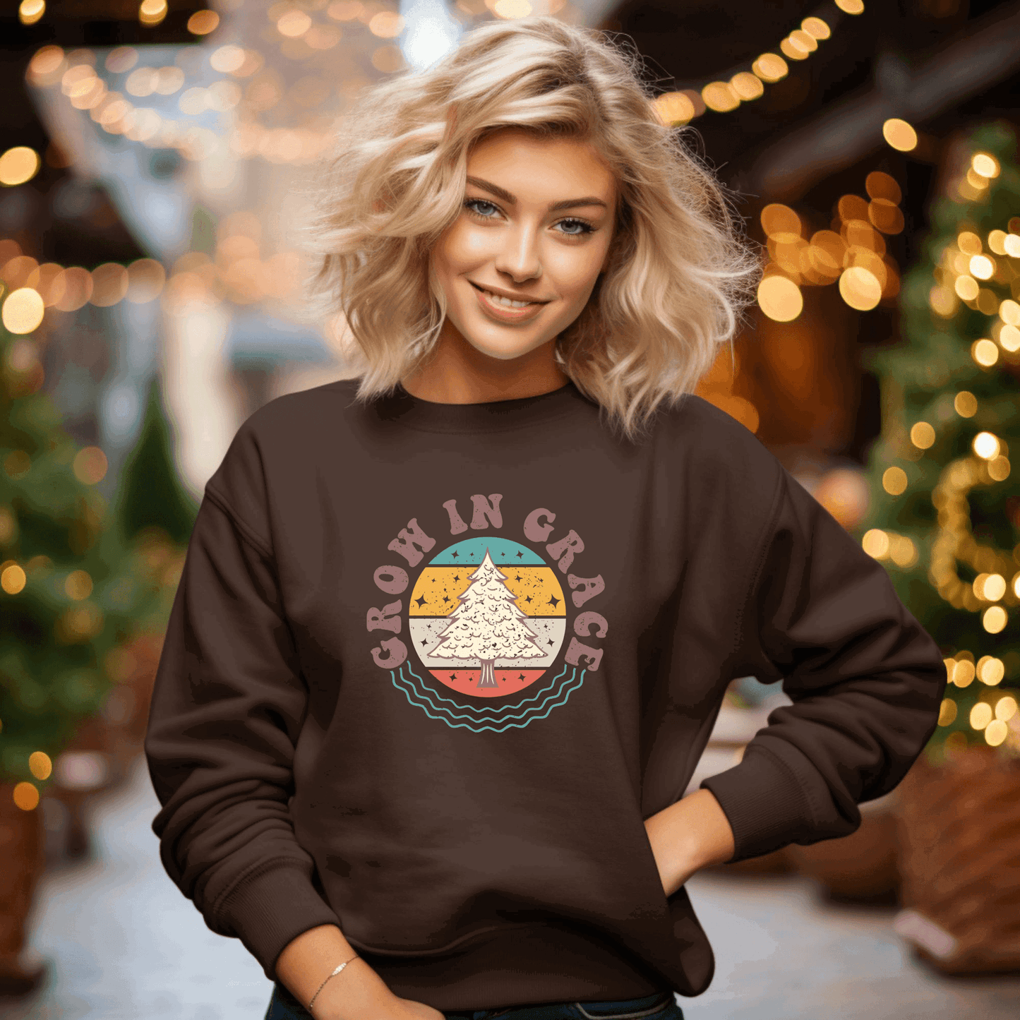 Grow in grace Sweatshirt - Sukmit Creation - Grow in grace Sweatshirt - #tag1#
