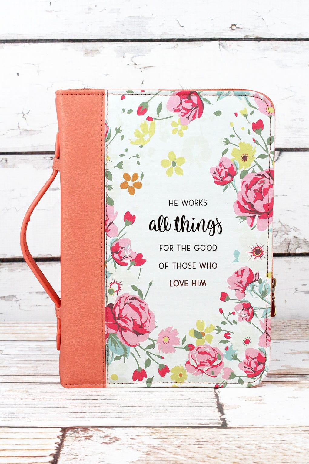 He Works All Things Bible Cover - Romans 8:28 - Sukmit Creation - He Works All Things Bible Cover - Romans 8:28 - #tag1#