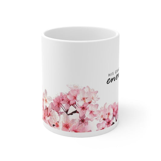 His Grace is enough Ceramic Mug 11oz - Sukmit Creation - His Grace is enough Ceramic Mug 11oz - #tag1#