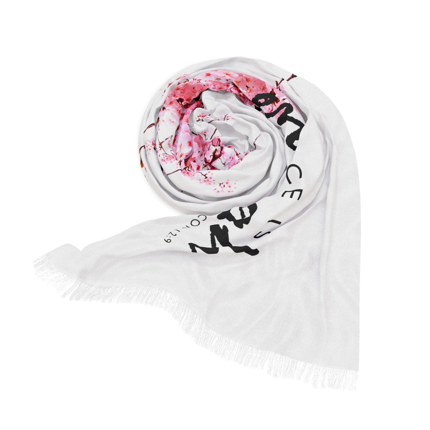 His Grace is enough Light Scarf - Sukmit Creation - His Grace is enough Light Scarf - #tag1#