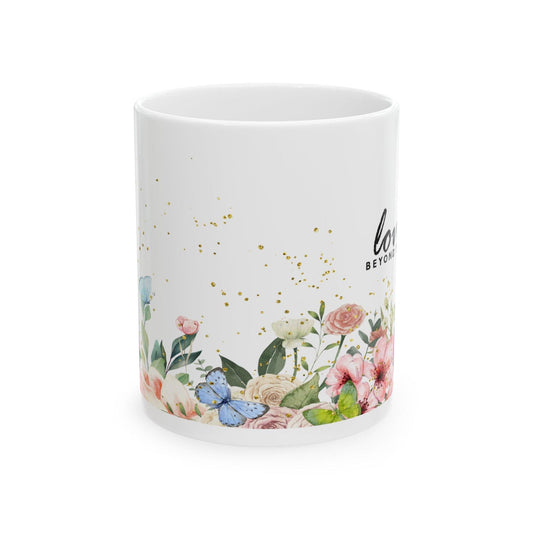 Loved Beyond Measure, Ephesians 3:19 Ceramic 110z Mug. - Sukmit Creation - Loved Beyond Measure, Ephesians 3:19 Ceramic 110z Mug. - #tag1#