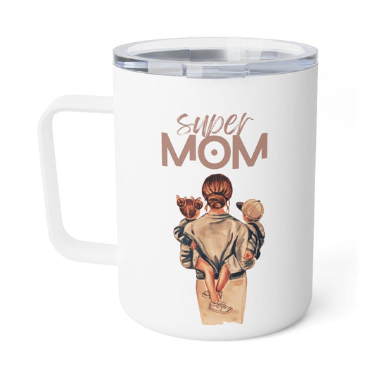 Personalized Super Stainless Steel 12oz Mug with Handle - Sukmit Creation - Personalized Super Stainless Steel 12oz Mug with Handle - #tag1#