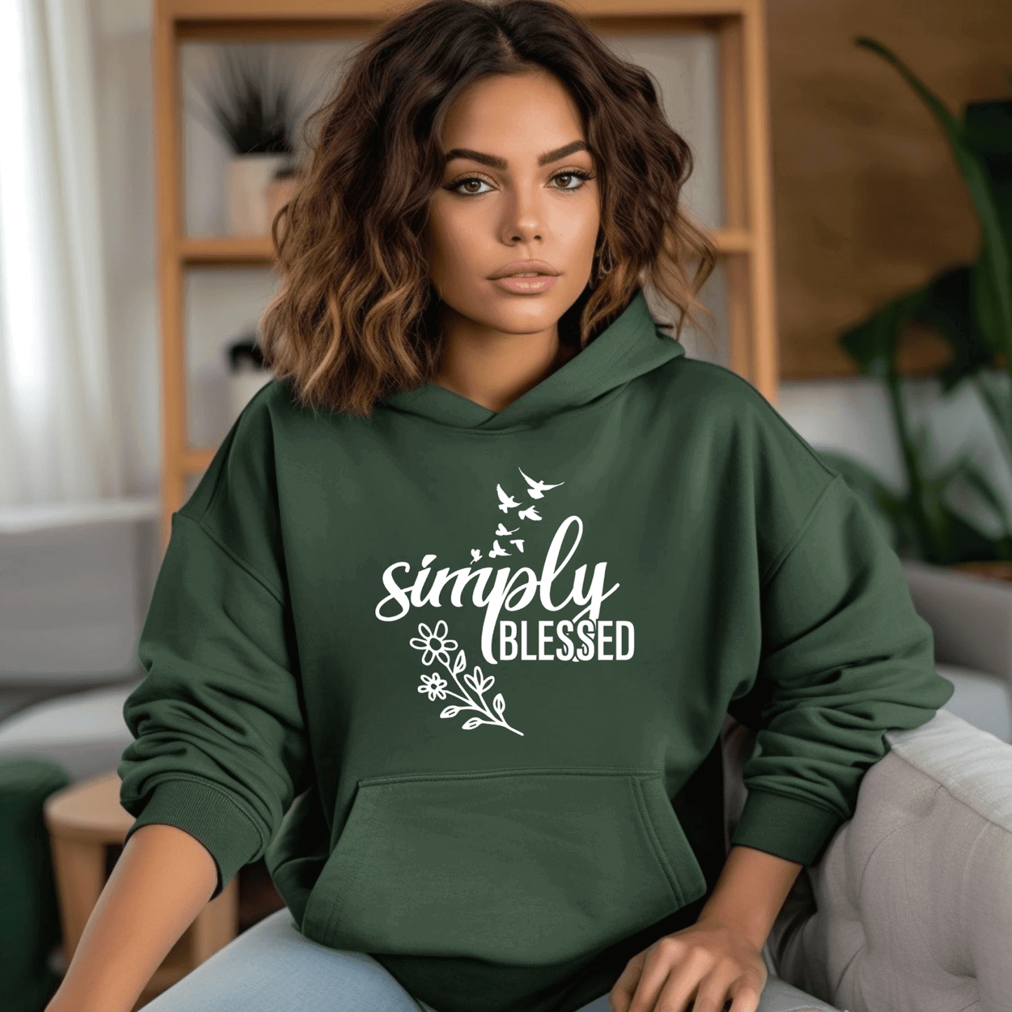 Simply Blessed, Unisex Hoodies for men and Women. - Sukmit Creation - Simply Blessed, Unisex Hoodies for men and Women. - #tag1#