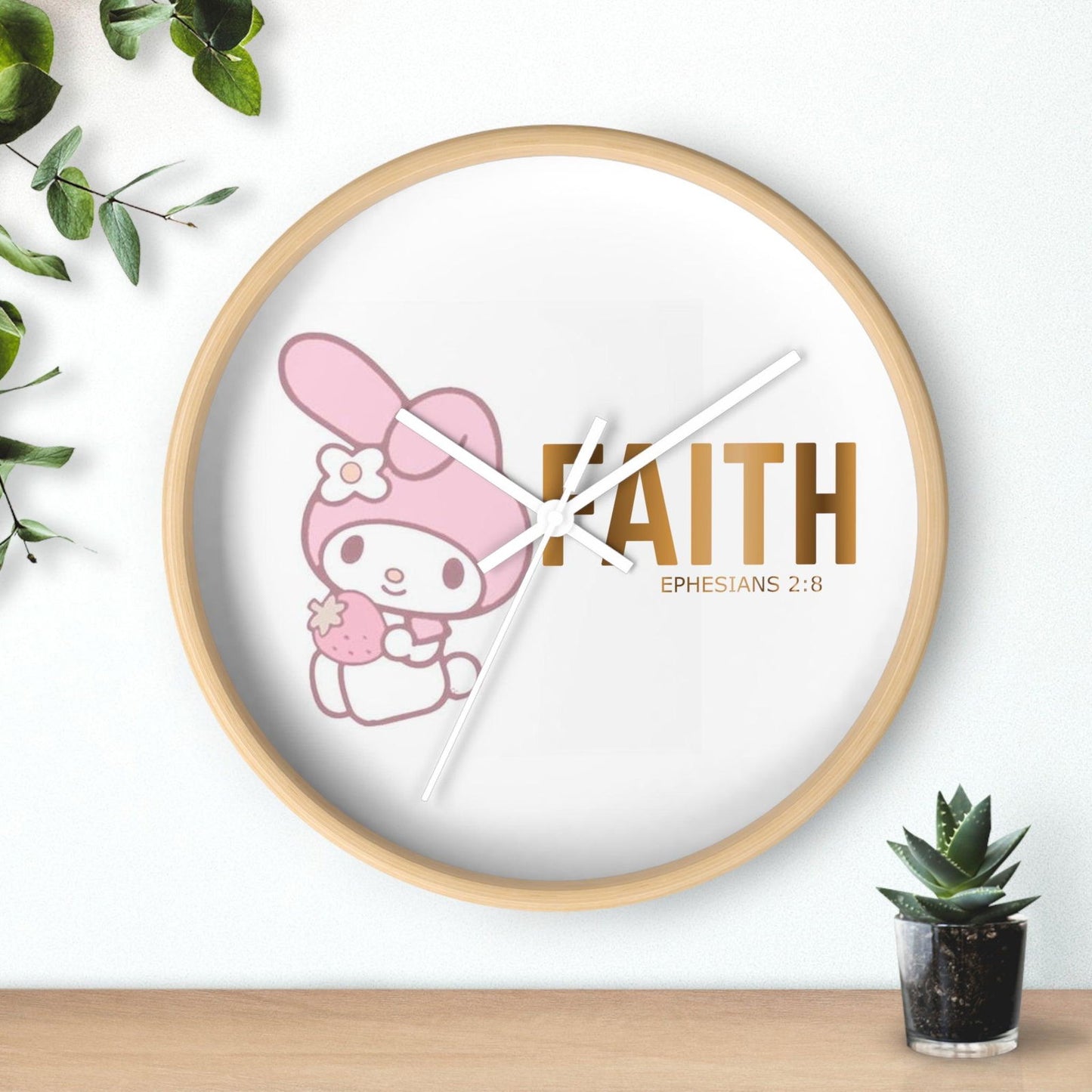 faith Wall Clock - Sukmit Creation - faith Wall Clock - #tag1#