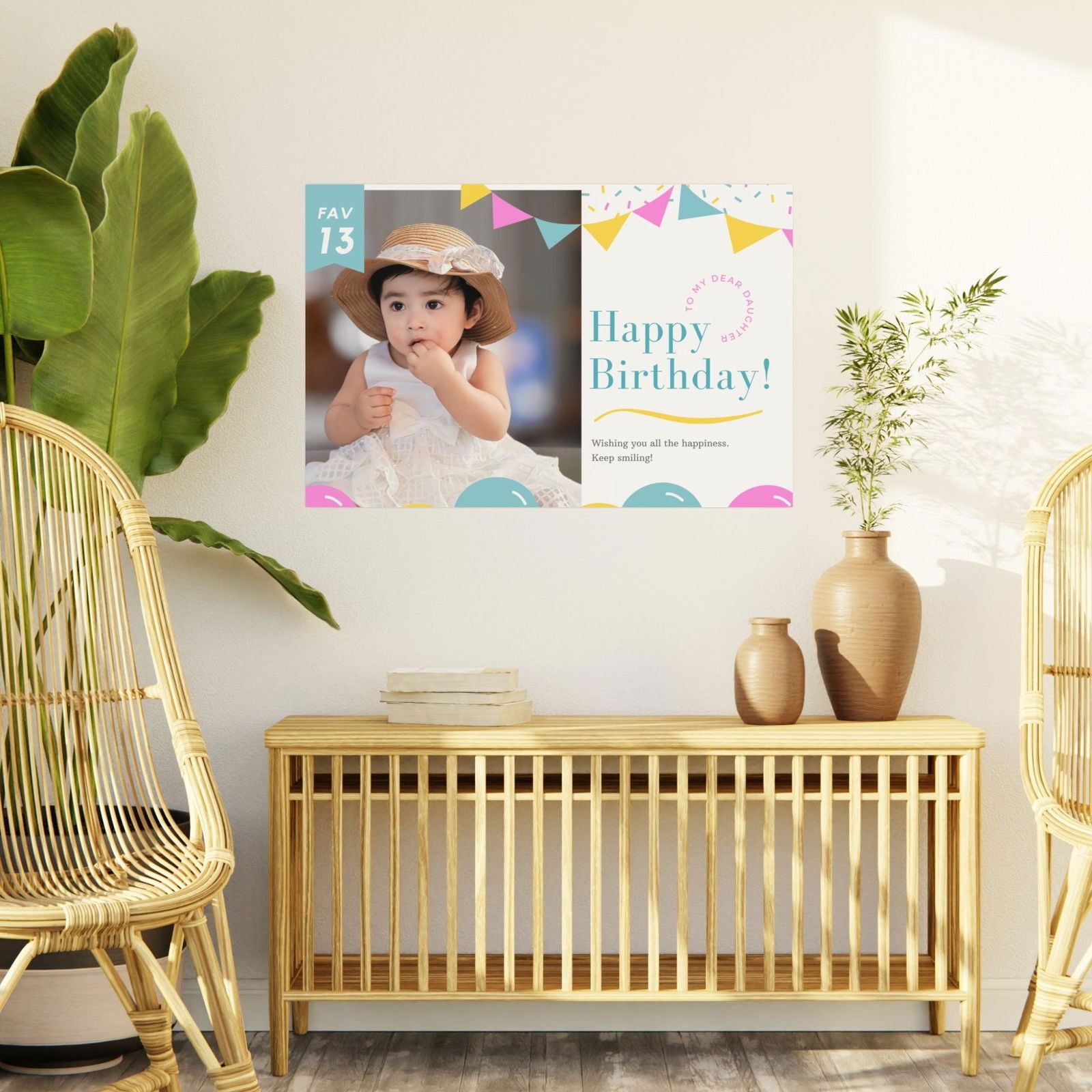 Baby Birthday personalized  Foam Board. - Sukmit Creation - Baby Birthday personalized  Foam Board. - #tag1#