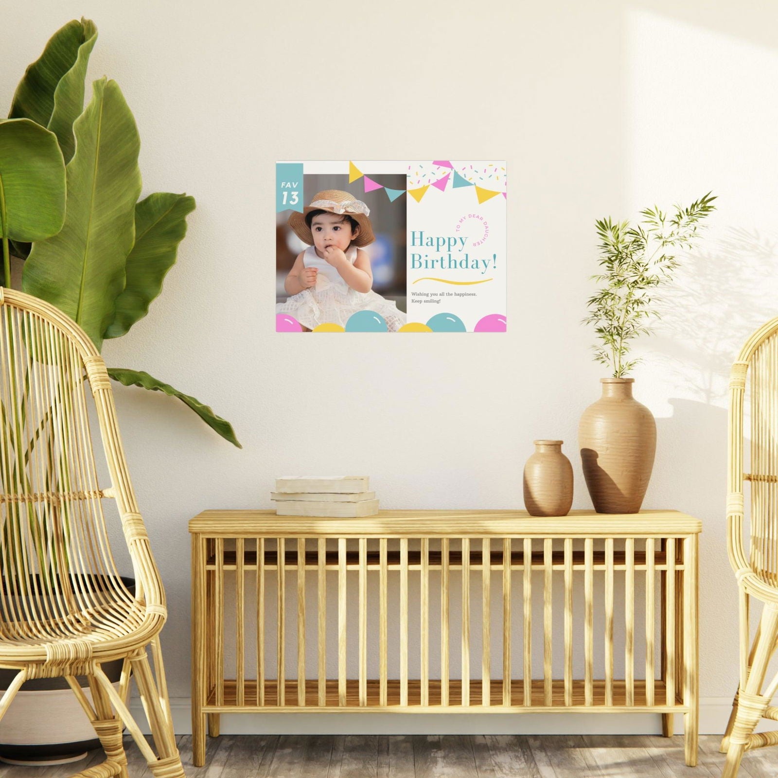 Baby Birthday personalized  Foam Board. - Sukmit Creation - Baby Birthday personalized  Foam Board. - #tag1#