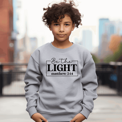 Be the Light, Unisex Crew Neck for kids - Sukmit Creation - Be the Light, Unisex Crew Neck for kids - #tag1#
