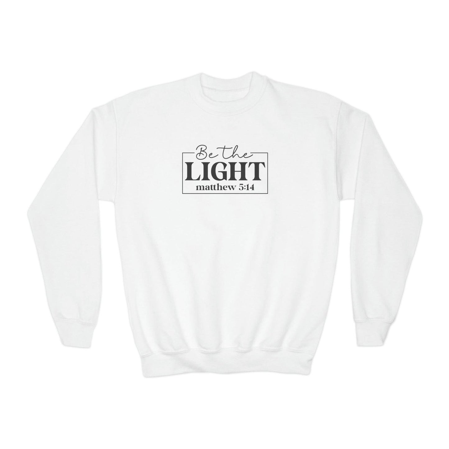 Be the Light, Unisex Crew Neck for kids - Sukmit Creation - Be the Light, Unisex Crew Neck for kids - #tag1#