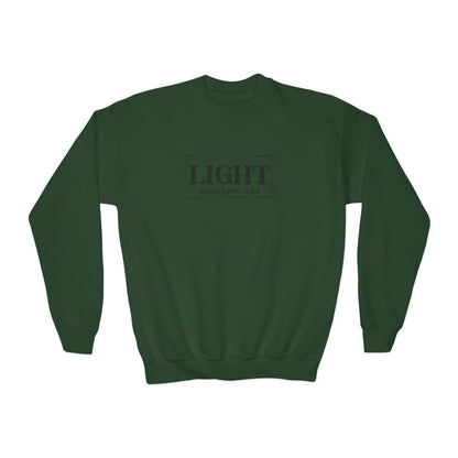 Be the Light, Unisex Crew Neck for kids - Sukmit Creation - Be the Light, Unisex Crew Neck for kids - #tag1#