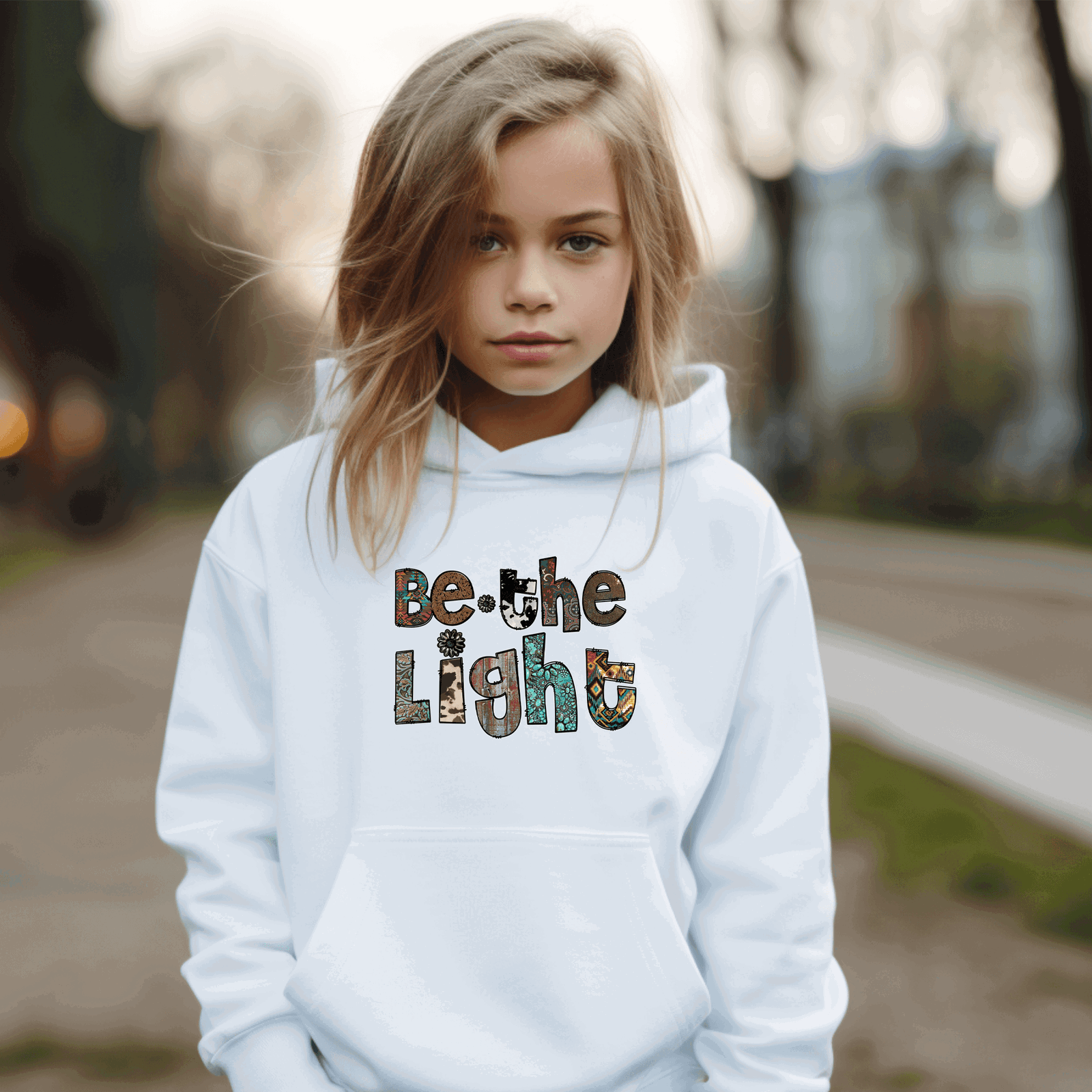 Be the Light color,  Kids Hoodie - Sukmit Creation - Be the Light color,  Kids Hoodie - #tag1#