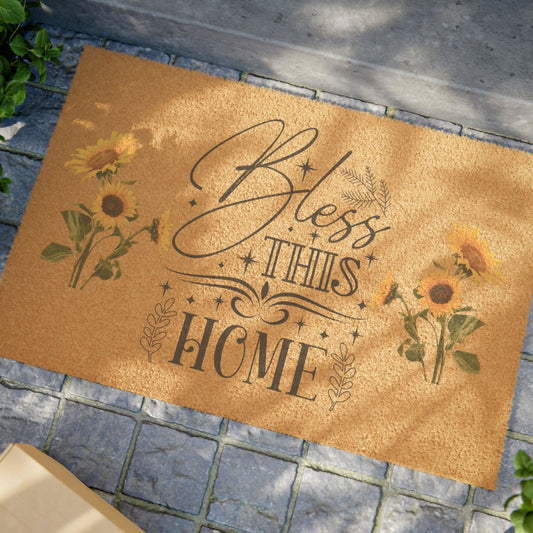 Bless this home  Doormat - Sukmit Creation - Bless this home  Doormat - #tag1#