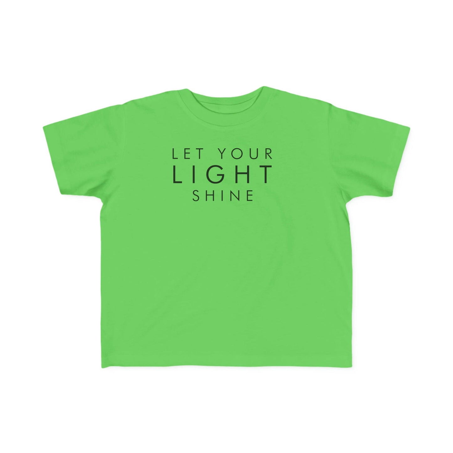 Let your Light Shine, Toddler's Fine Jersey Tee - Sukmit Creation - Let your Light Shine, Toddler's Fine Jersey Tee - #tag1#