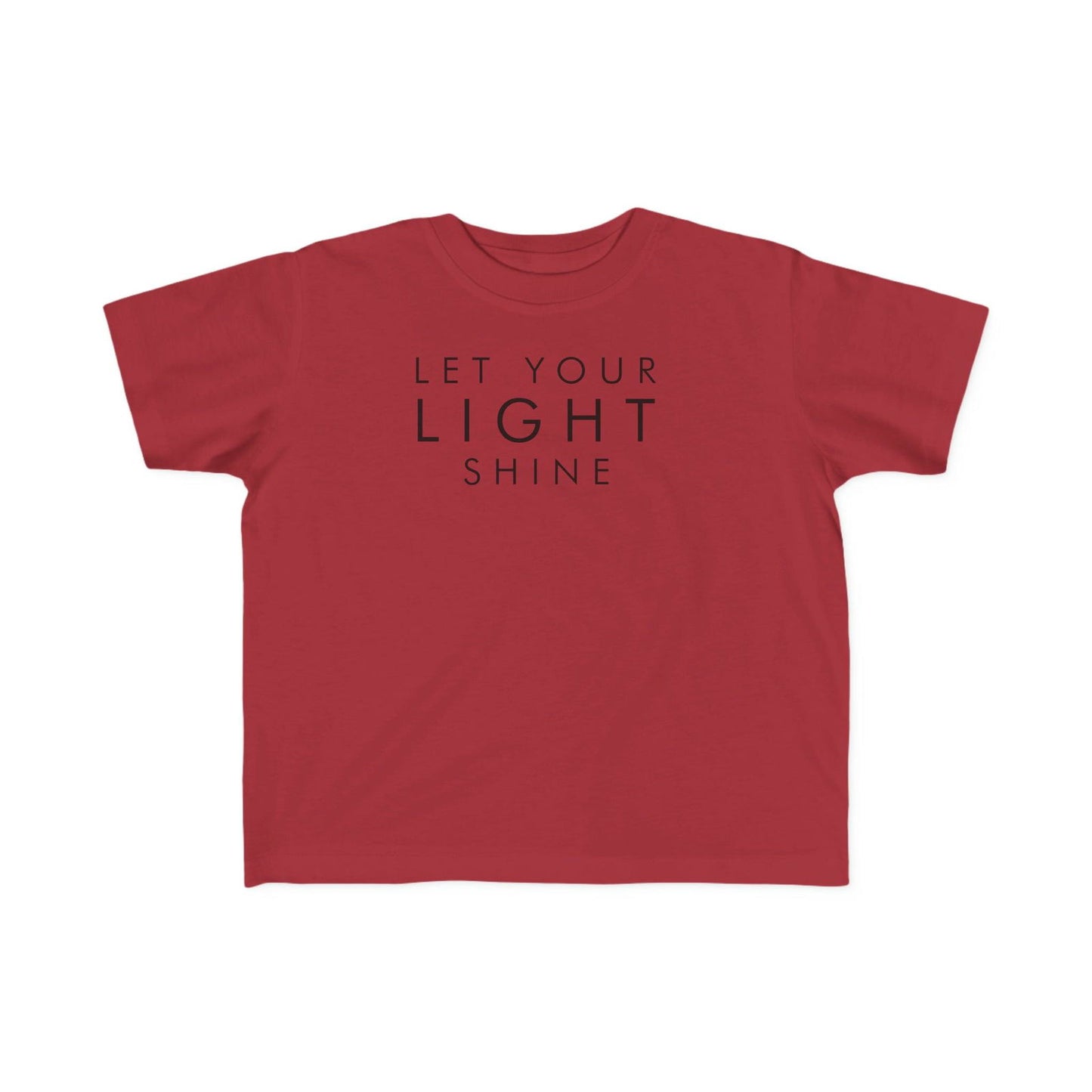 Let your Light Shine, Toddler's Fine Jersey Tee - Sukmit Creation - Let your Light Shine, Toddler's Fine Jersey Tee - #tag1#