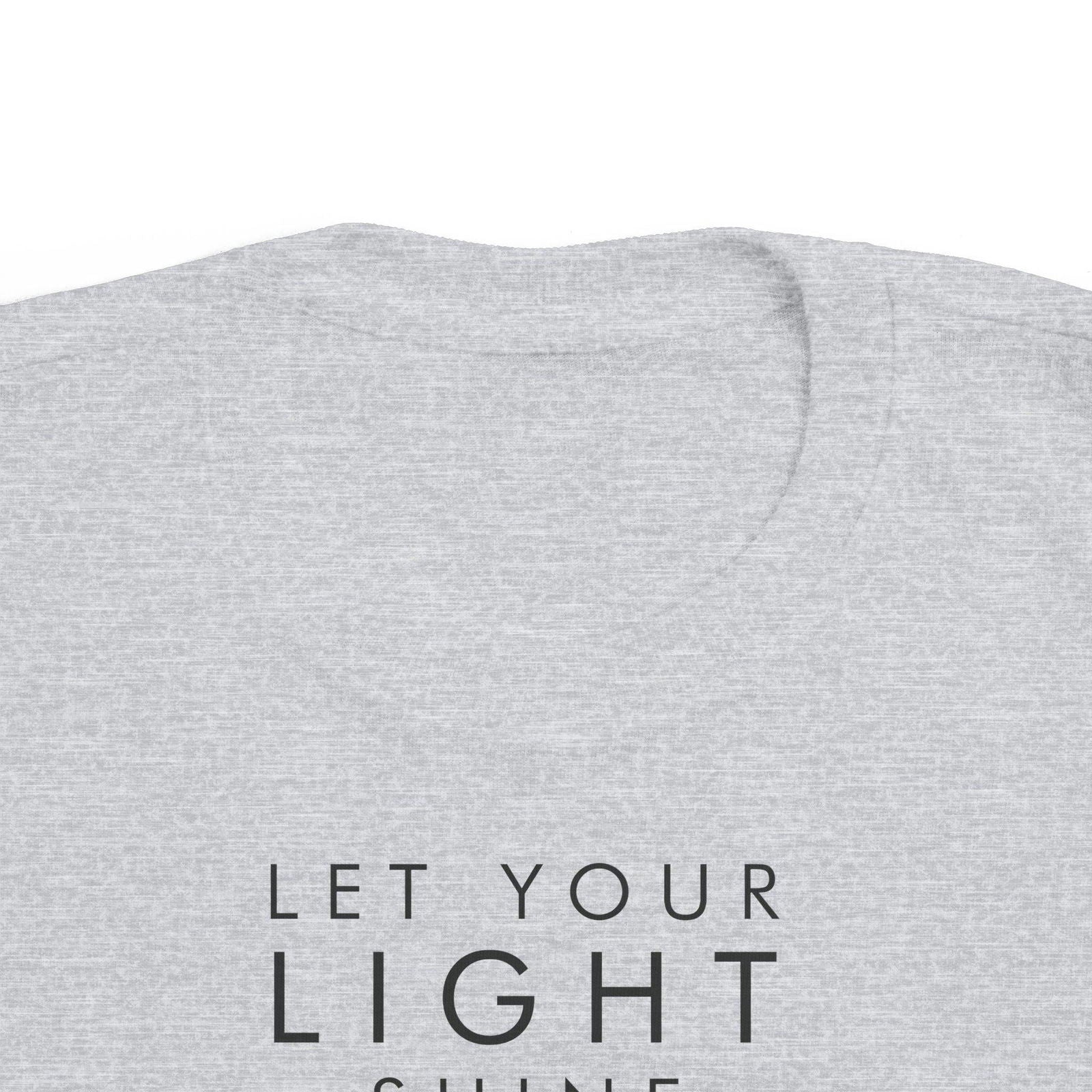 Let your Light Shine, Toddler's Fine Jersey Tee - Sukmit Creation - Let your Light Shine, Toddler's Fine Jersey Tee - #tag1#