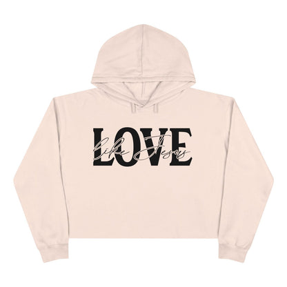Love like a Jesus, Crop Hoodie - Sukmit Creation - Love like a Jesus, Crop Hoodie - #tag1#