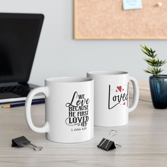 Loved Ceramic Coffee Cups, 11oz, 15oz - Sukmit Creation - Loved Ceramic Coffee Cups, 11oz, 15oz - #tag1#