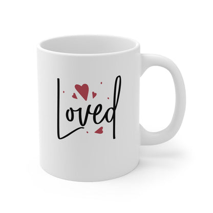 Loved Ceramic Coffee Cups, 11oz, 15oz - Sukmit Creation - Loved Ceramic Coffee Cups, 11oz, 15oz - #tag1#