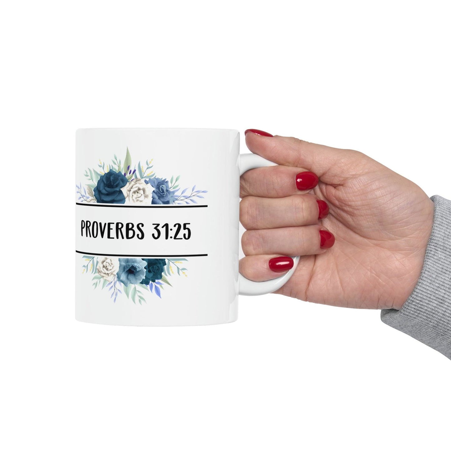 Proverbs 31:26 Ceramic Mug 11oz - Sukmit Creation - Proverbs 31:26 Ceramic Mug 11oz - #tag1#
