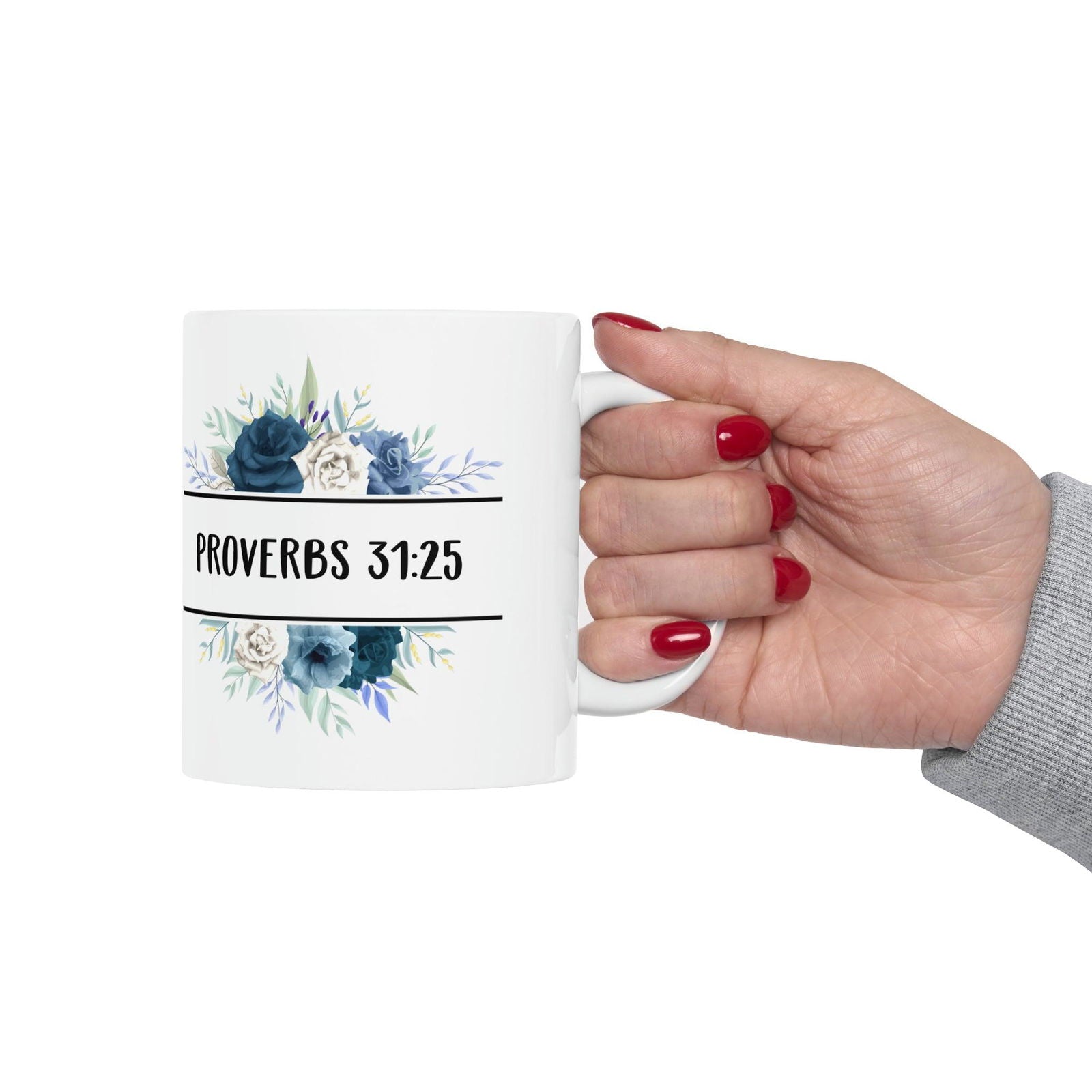 Proverbs 31:26 Ceramic Mug 11oz - Sukmit Creation - Proverbs 31:26 Ceramic Mug 11oz - #tag1#