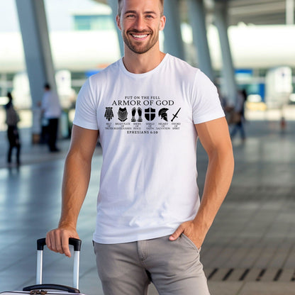 Wear Your Faith: Armor of God T-shirt - Sukmit Creation - Wear Your Faith: Armor of God T-shirt - #tag1#
