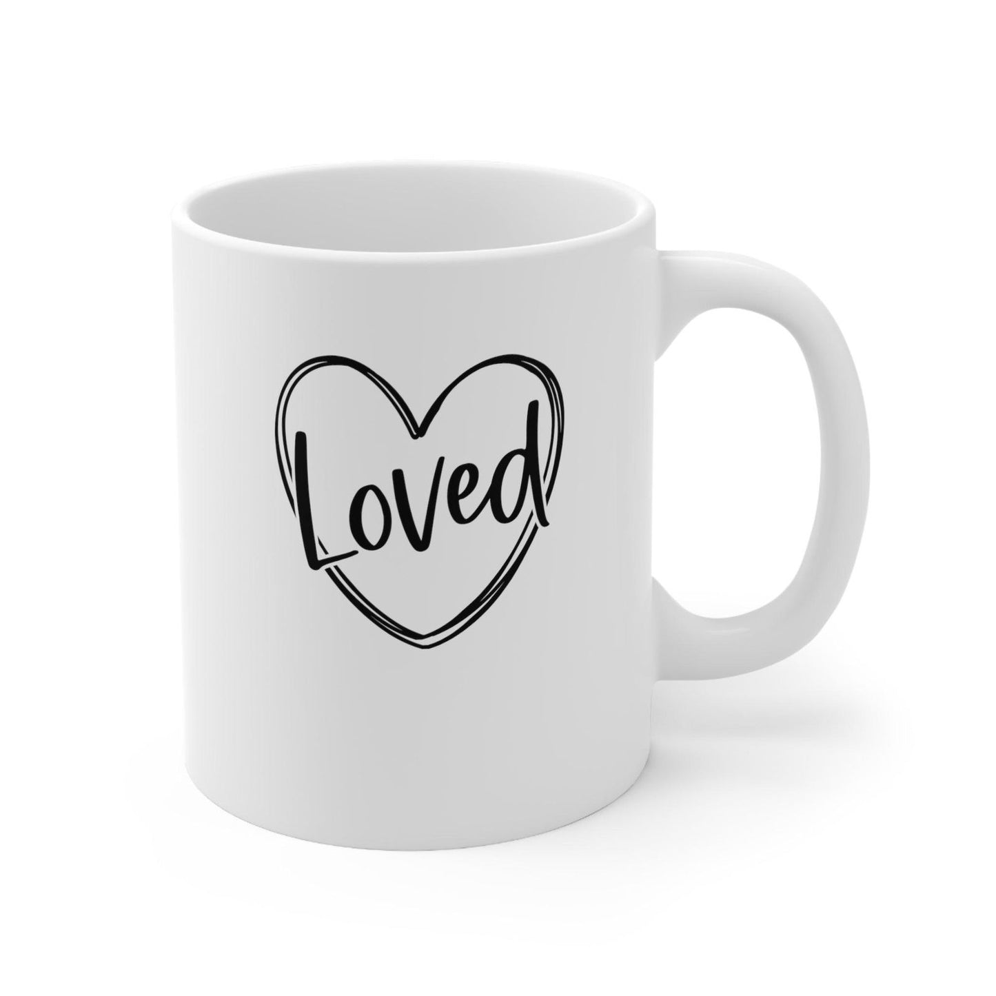 Yes you are Uniqe and loved Ceramic Mug 11oz - Sukmit Creation - Yes you are Uniqe and loved Ceramic Mug 11oz - #tag1#