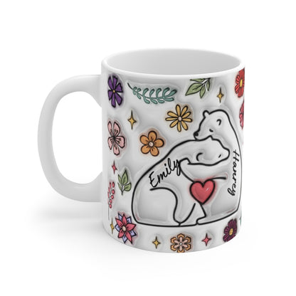 customize Bear family- couple